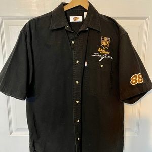 Dale Jarrett  #88 Nascar Button Shirt